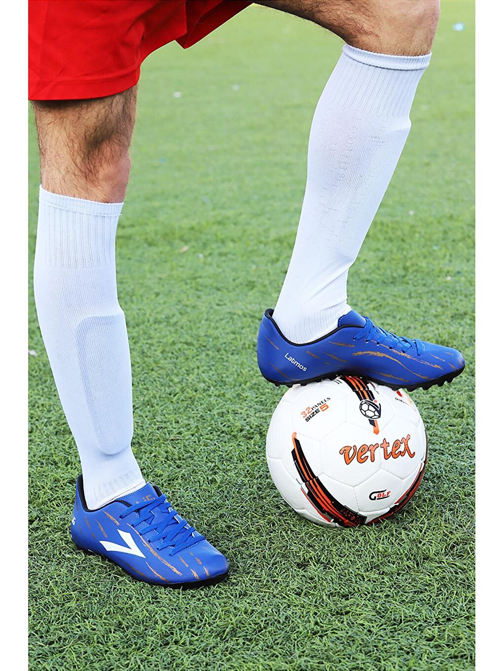 Mavi Latmos HM Halı Saha Erkek Futbol Ayakkabı-1