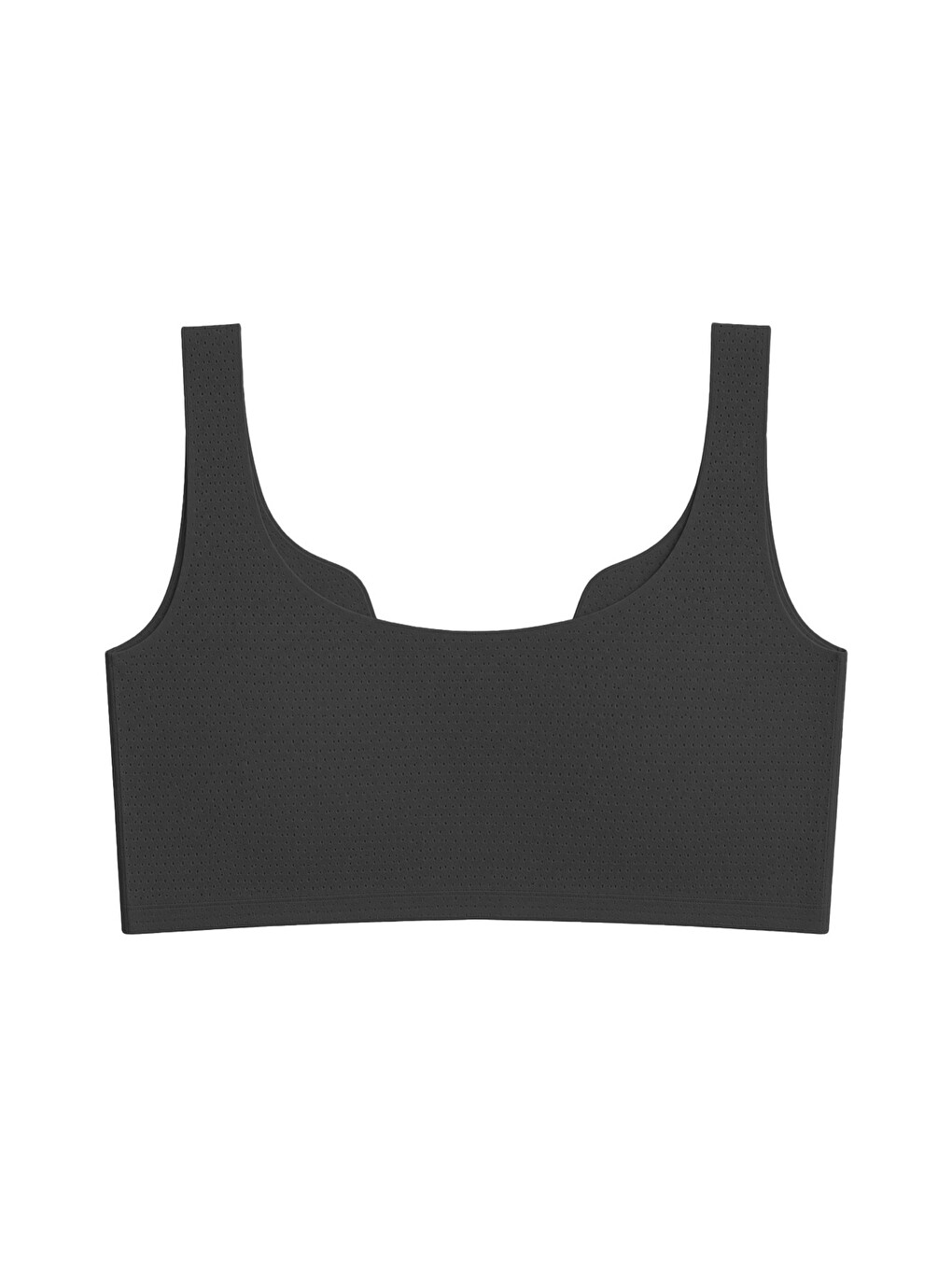 Seamless Bra - Virela | Siyah Lazer Kesim Önden Düğmeli Toparlayıcı Büyük Beden Kadın Sütyen-1