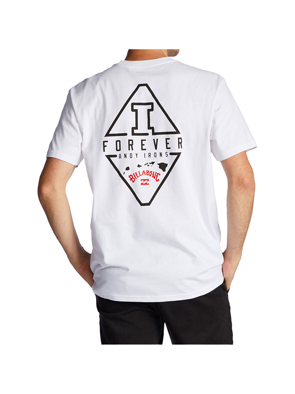 Ai Diamond Ss Erkek Beyaz Tişört-4