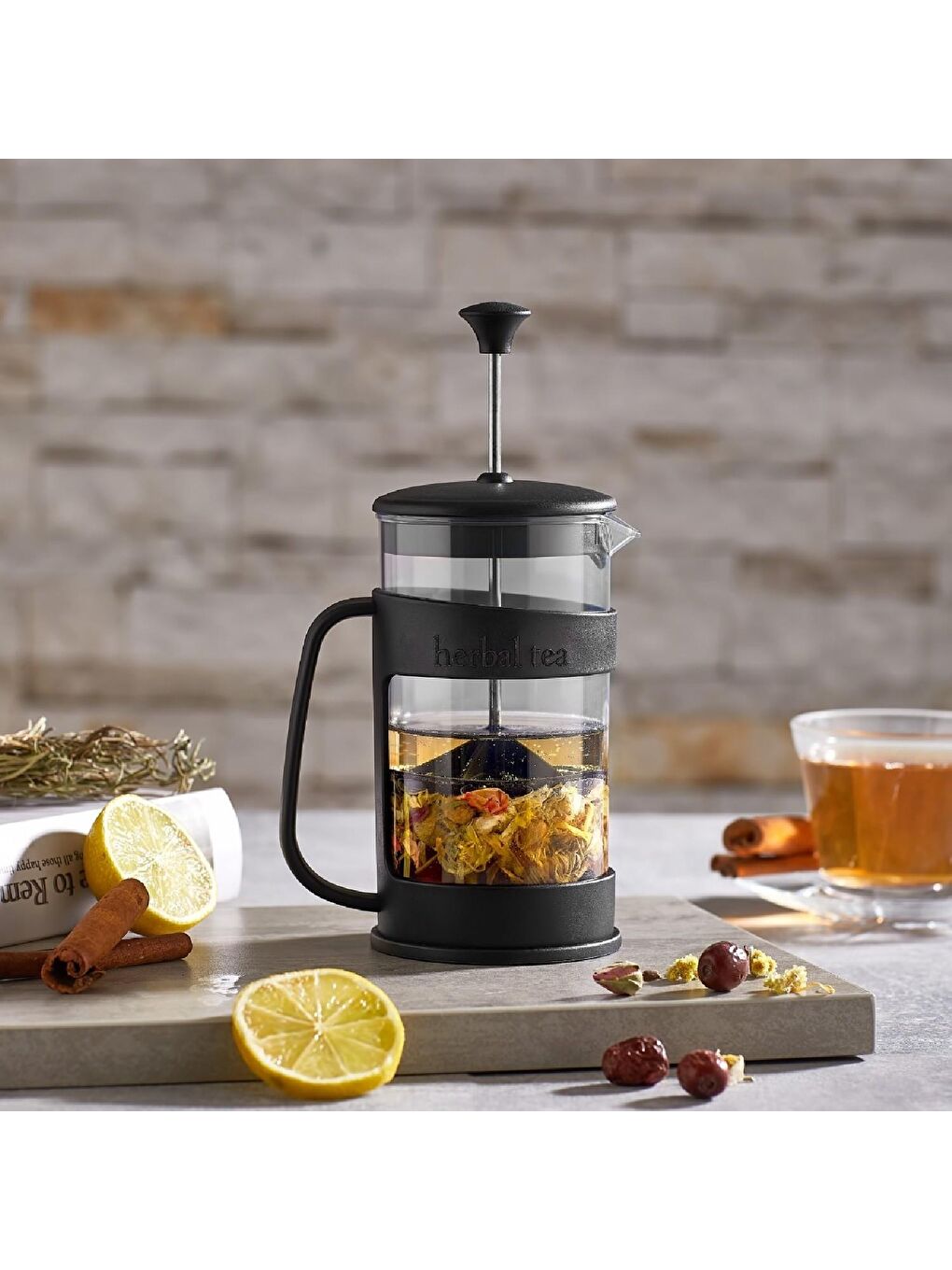 Gen-Of Siyah French Press 400 ml (607395) GKH - 1