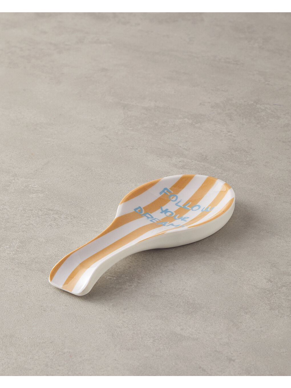 Follow Your Dreams Melamin Kaşıklık 24 cm Sarı-1