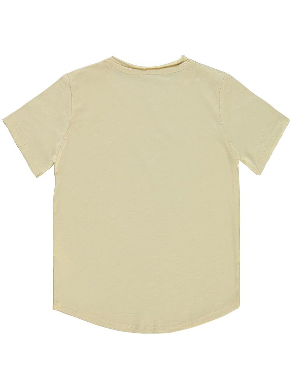 Boys Flamlı Yelkenli Nakışlı 2-5 Yaş Tişört - Bej2-3 Yaş-1