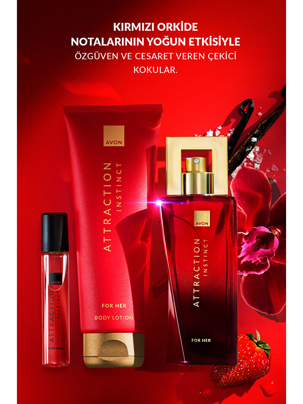 Attraction Instinct Çanta Boyu Kadın Parfüm Edp 10 Ml. Üçlü Paket-3