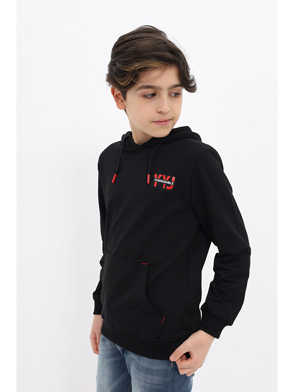 Kırmızı Erkek Çocuk Sweatshirt-2
