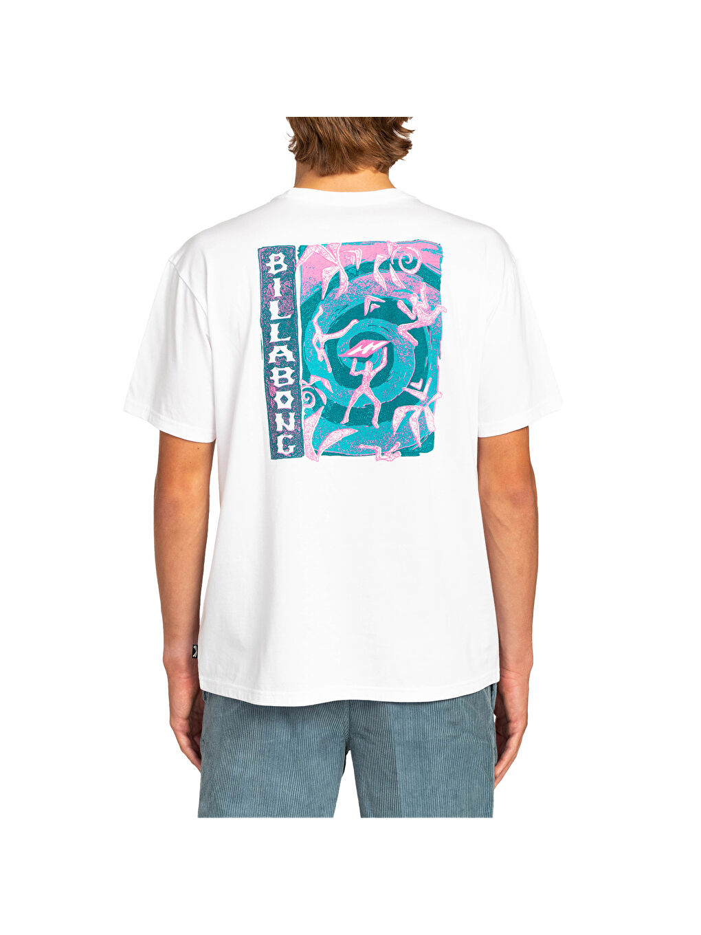 Spiral Ss Erkek Beyaz Tişört