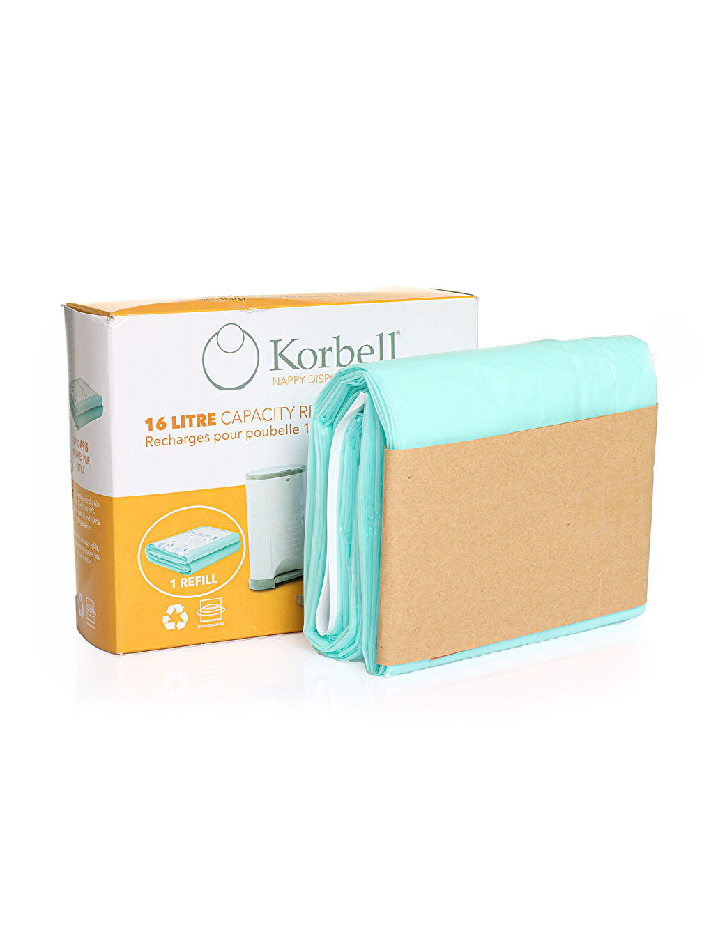 495 Adet Kirli Bebek Bezi Kapasiteli Çöp Poşeti