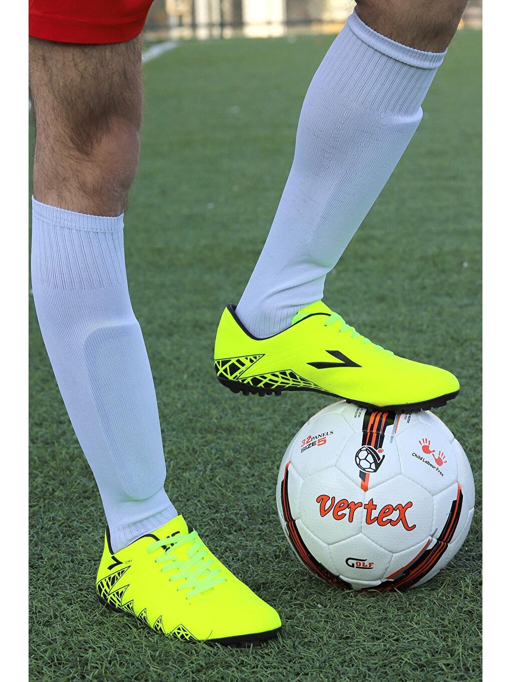 Sarı Soma HM Halı Saha Erkek Futbol Ayakkabı-1