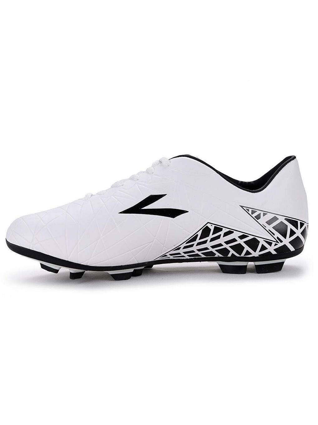 Beyaz Soma Büyük Numara Krampon Çim Saha Erkek Futbol Ayakkabı-4