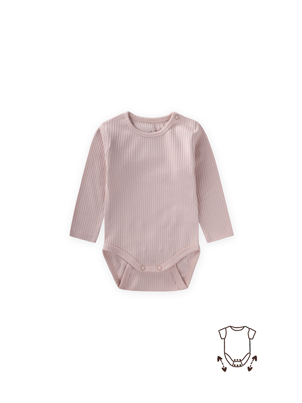 Uzayabilen Zıbın 0-2 Yaş Pudra Pembe