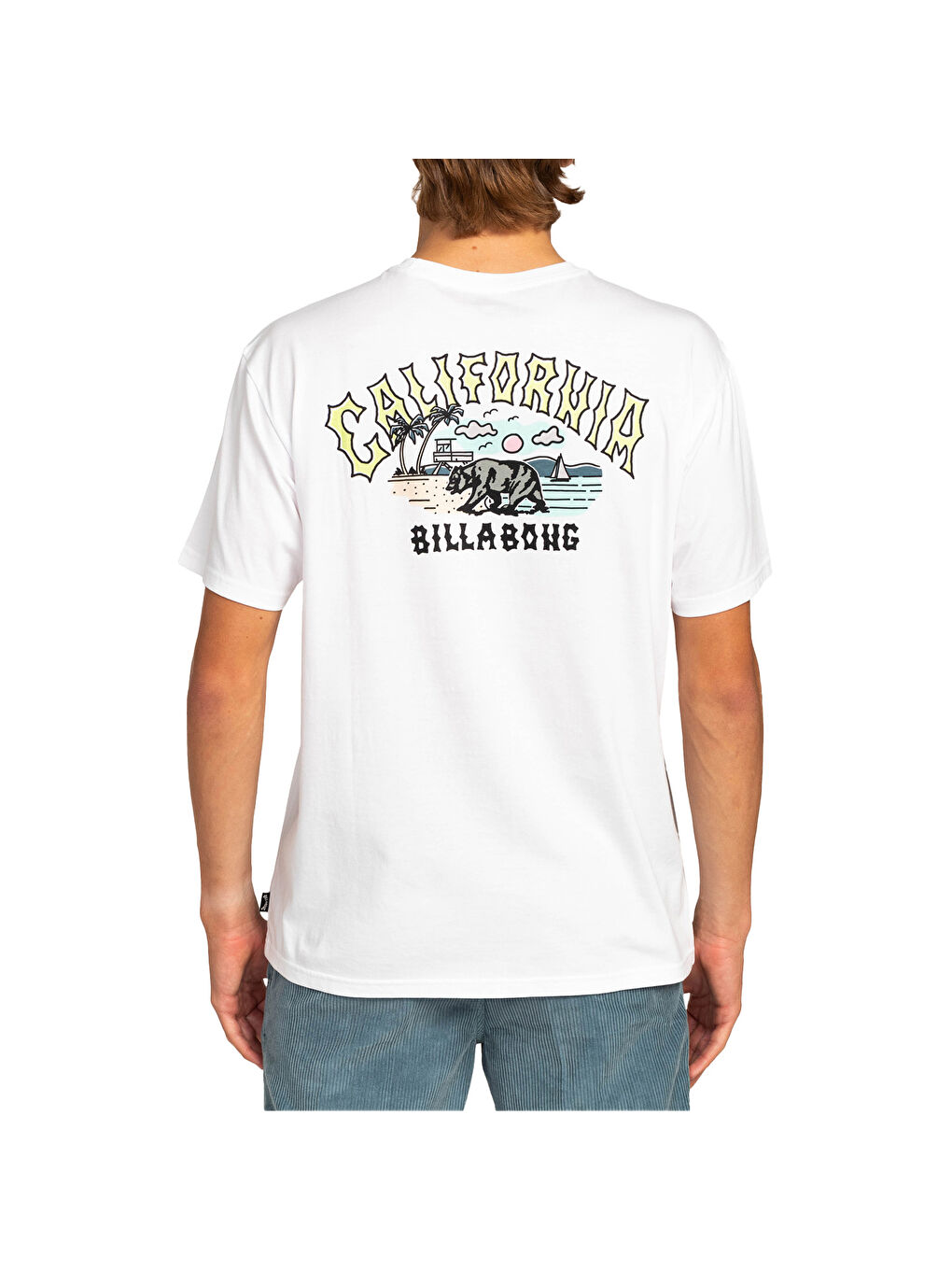 Arch Dreamy Place Ss Erkek Beyaz Tişört-3