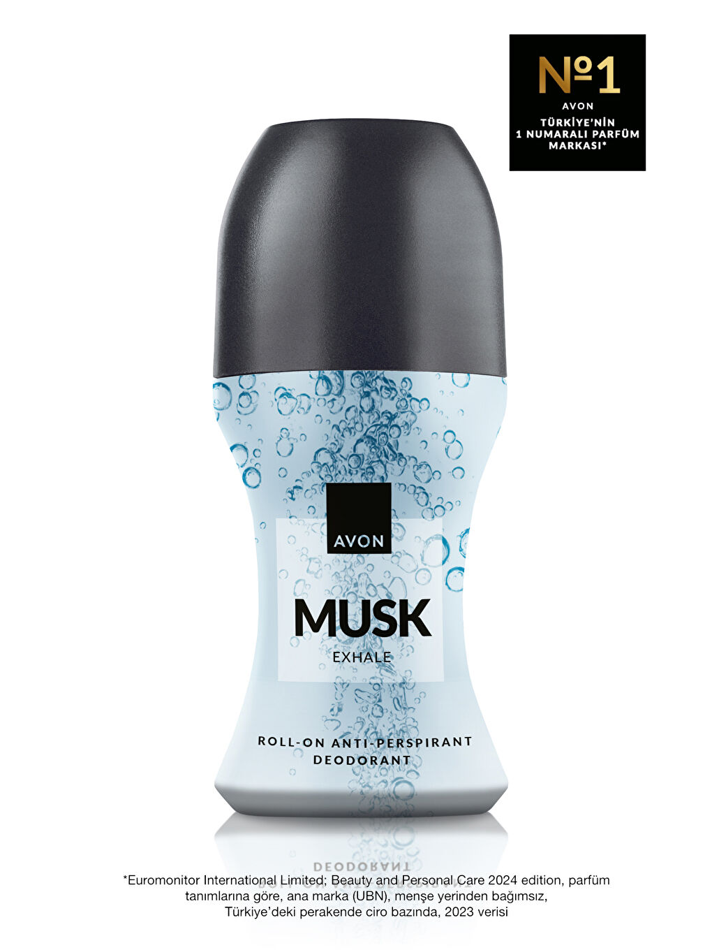 Musk Exhale Roll On 50 Ml. Üçlü Paket-1