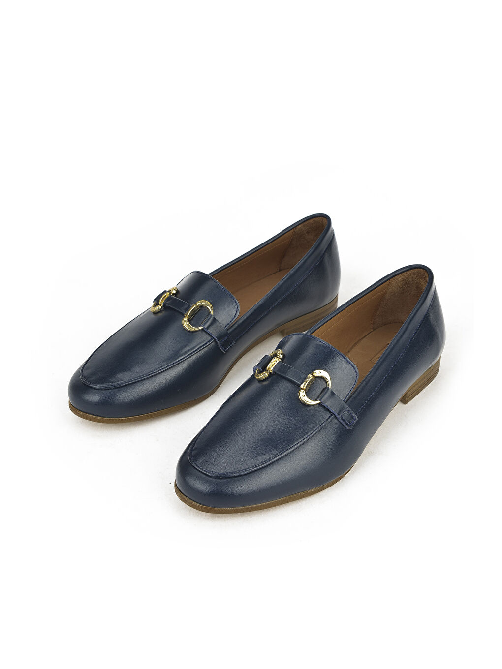 Hakiki Deri Kadın Ayakkabı 1411033Z24072 Lacivert-1