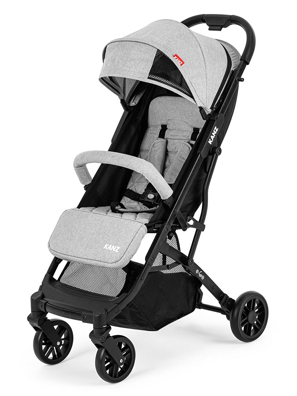 E-GO Kabin Bebek Arabası Gri