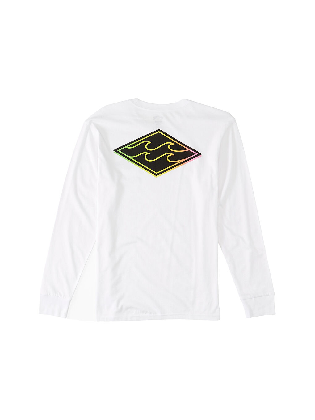 Crayon Wave Ls Erkek Beyaz Tişört-2