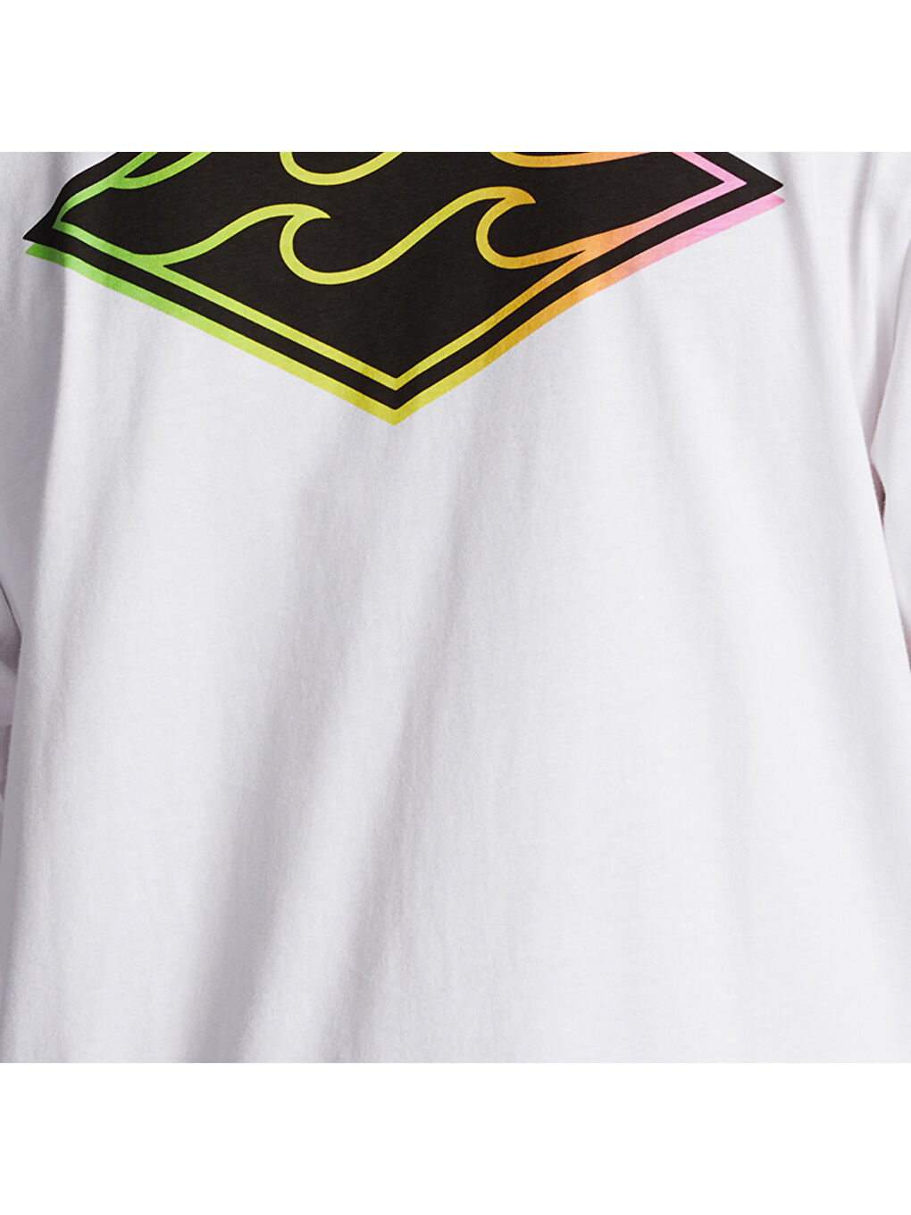 Crayon Wave Ls Erkek Beyaz Tişört-6