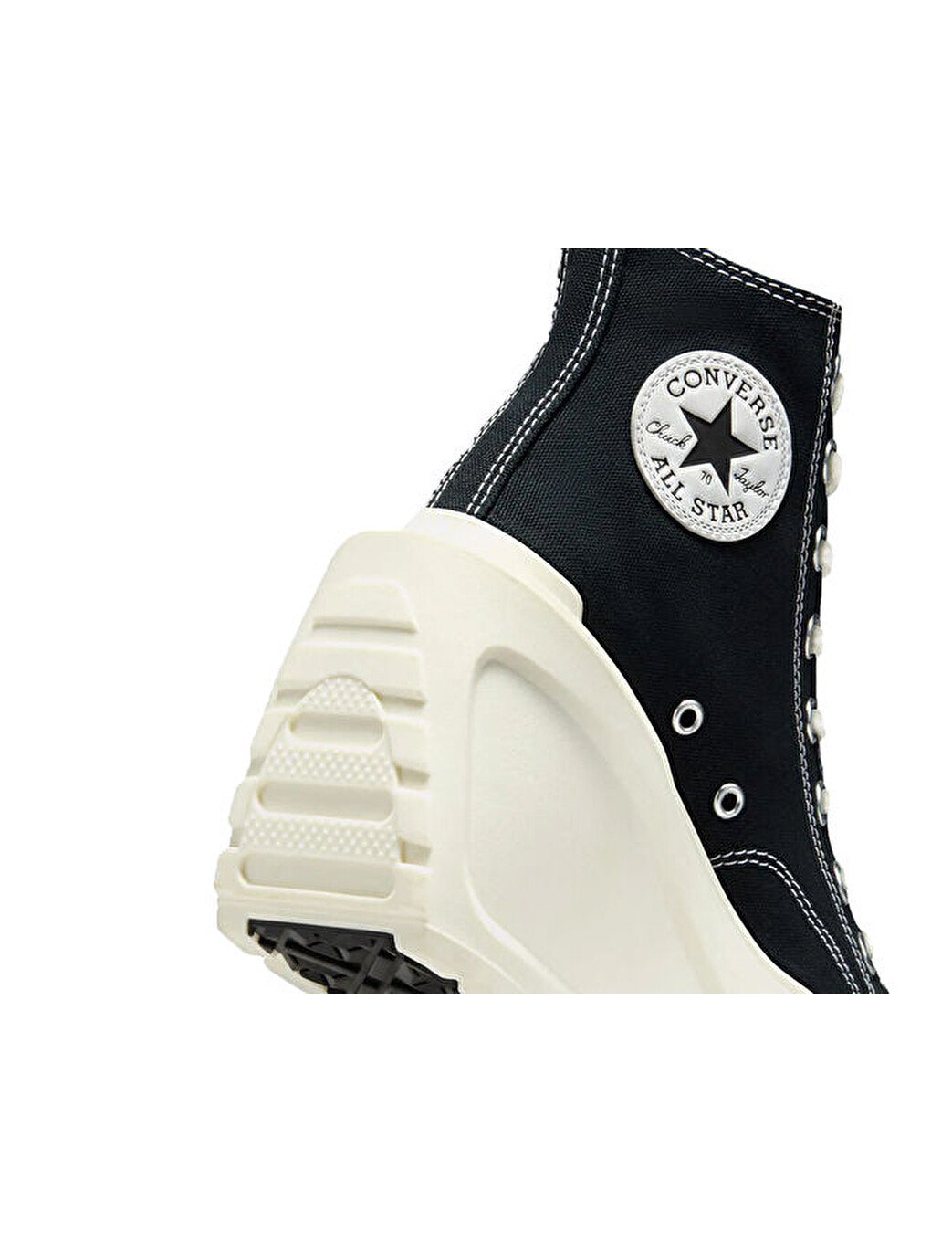 Chuck 70 De Luxe Wedge Hi Kadın Günlük Ayakkabı A06478c Siyah-6