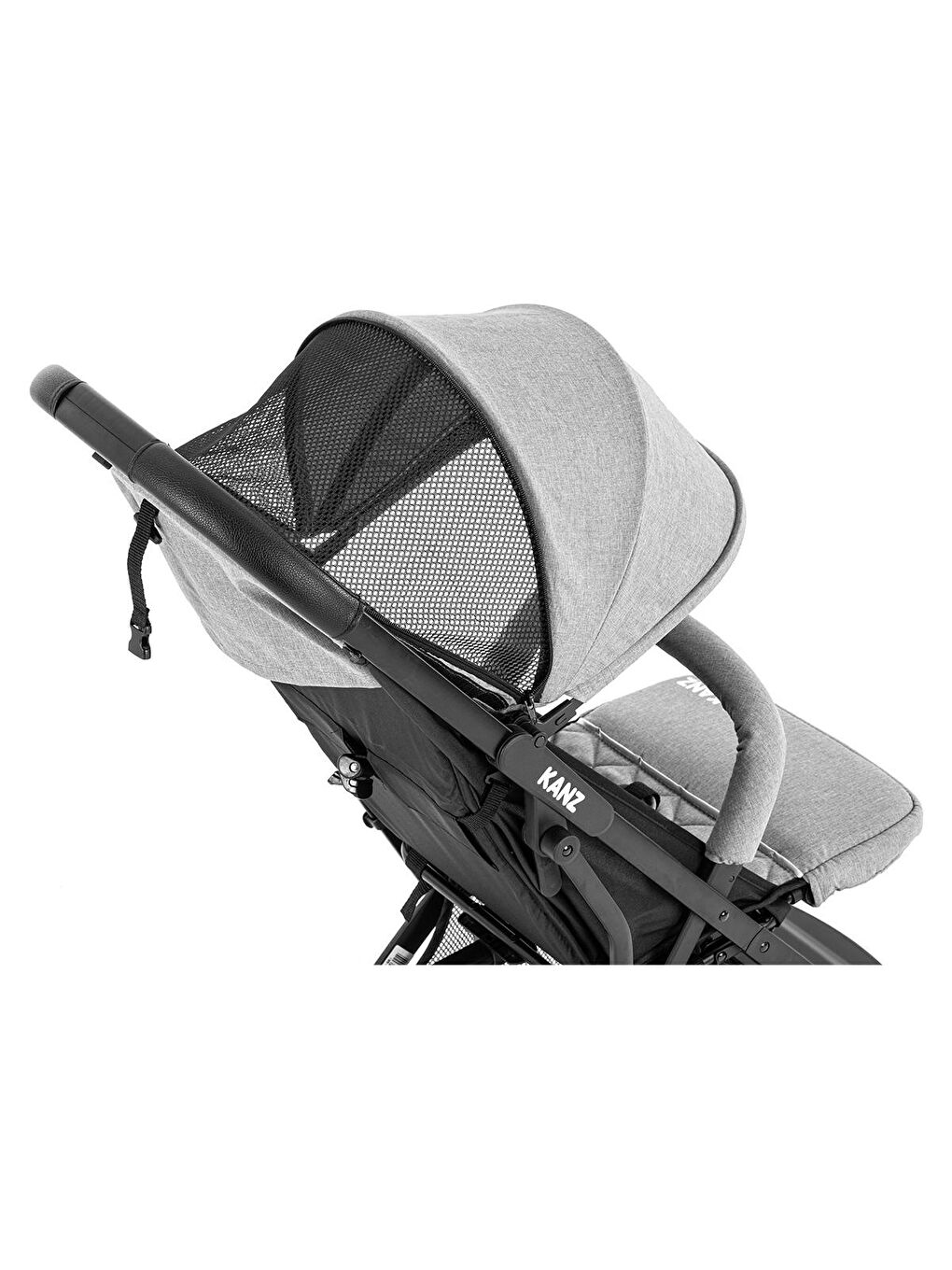 E-GO Kabin Bebek Arabası Gri-10