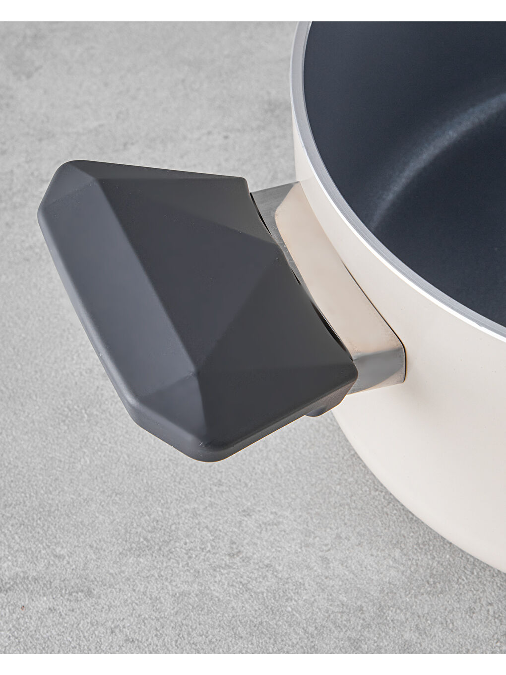 Ekru Prego CeraWell Tencere 20 cm Krem-2