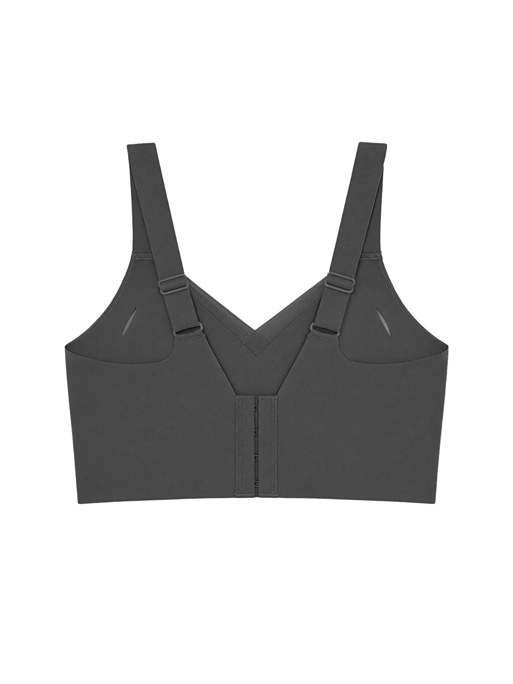 Seamless Bra - Elvora | Siyah Lazer Kesim Rib Dokulu Tül Detaylı Balensiz Kadın Sütyen-1