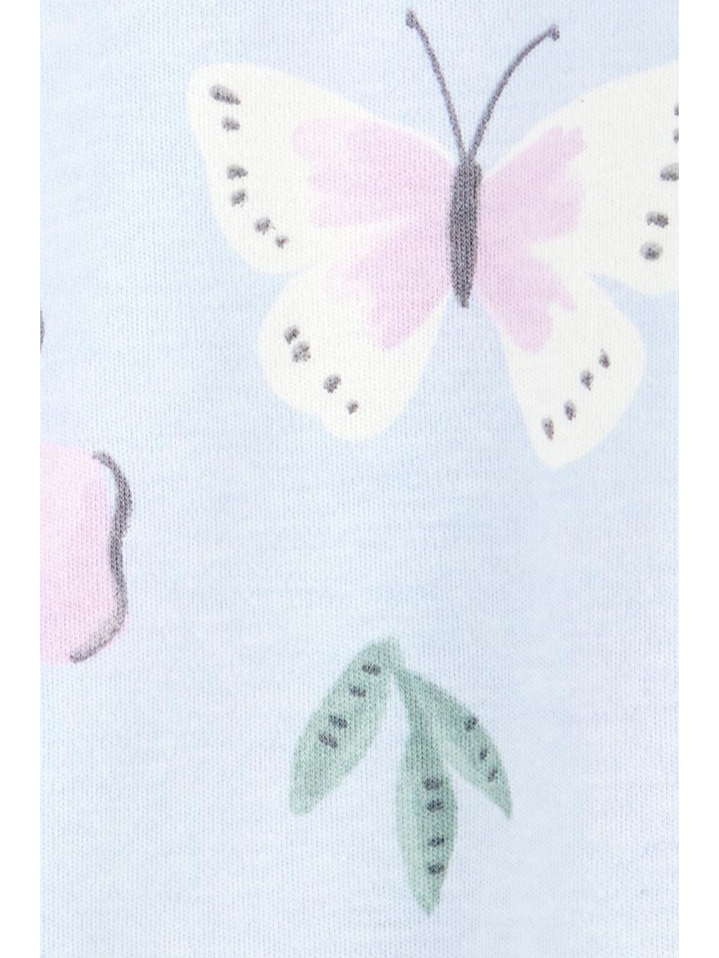 Kız Bebek Mavi Uyku Tulumu-1