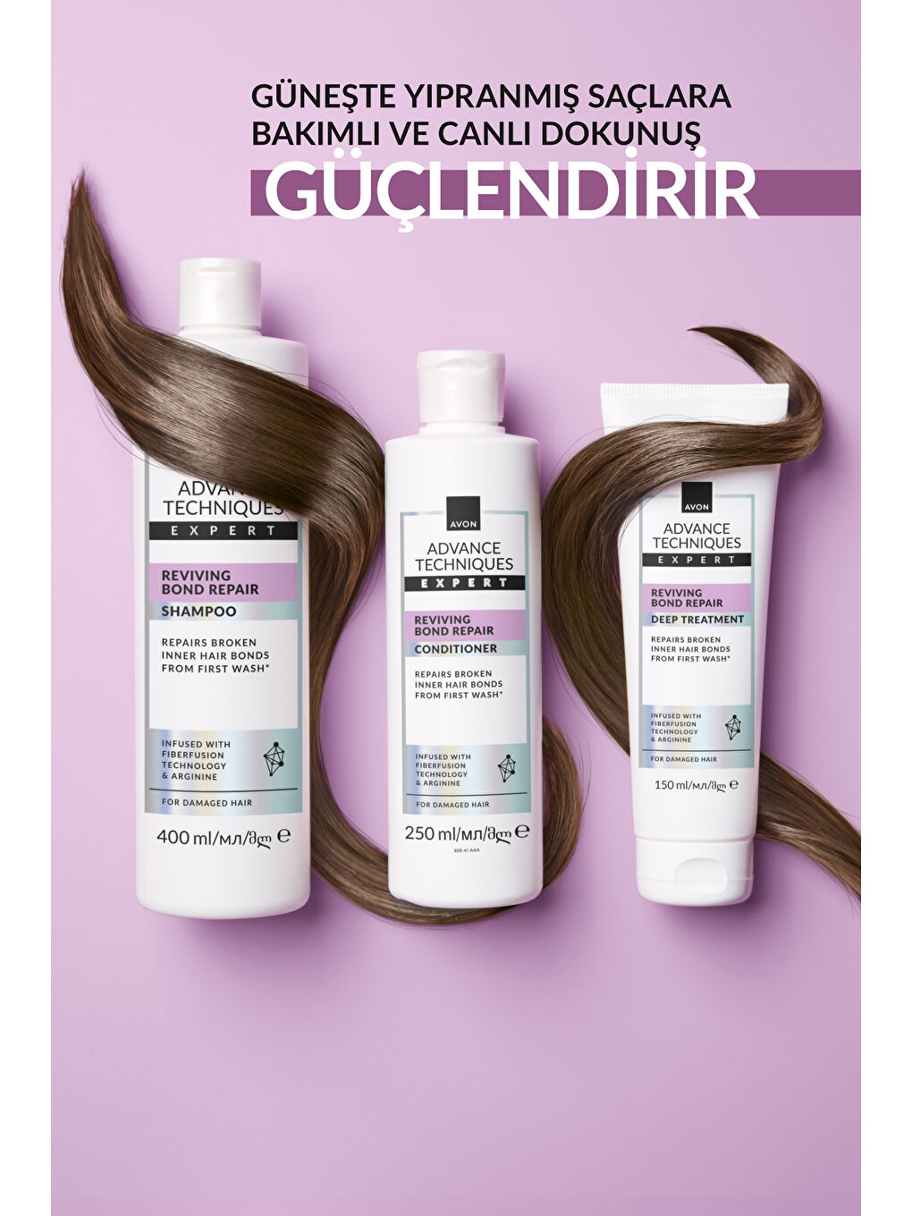 Advance Techniques Expert Saç Bağlarını Güçlendiren Canlandırıcı Yoğun Bakım Maskesi 150ml İkili Pak-5