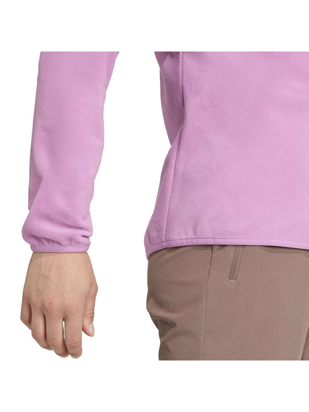 Polar MT Esseantials Kadın Pembe Dik Yaka Sweatshirt-4