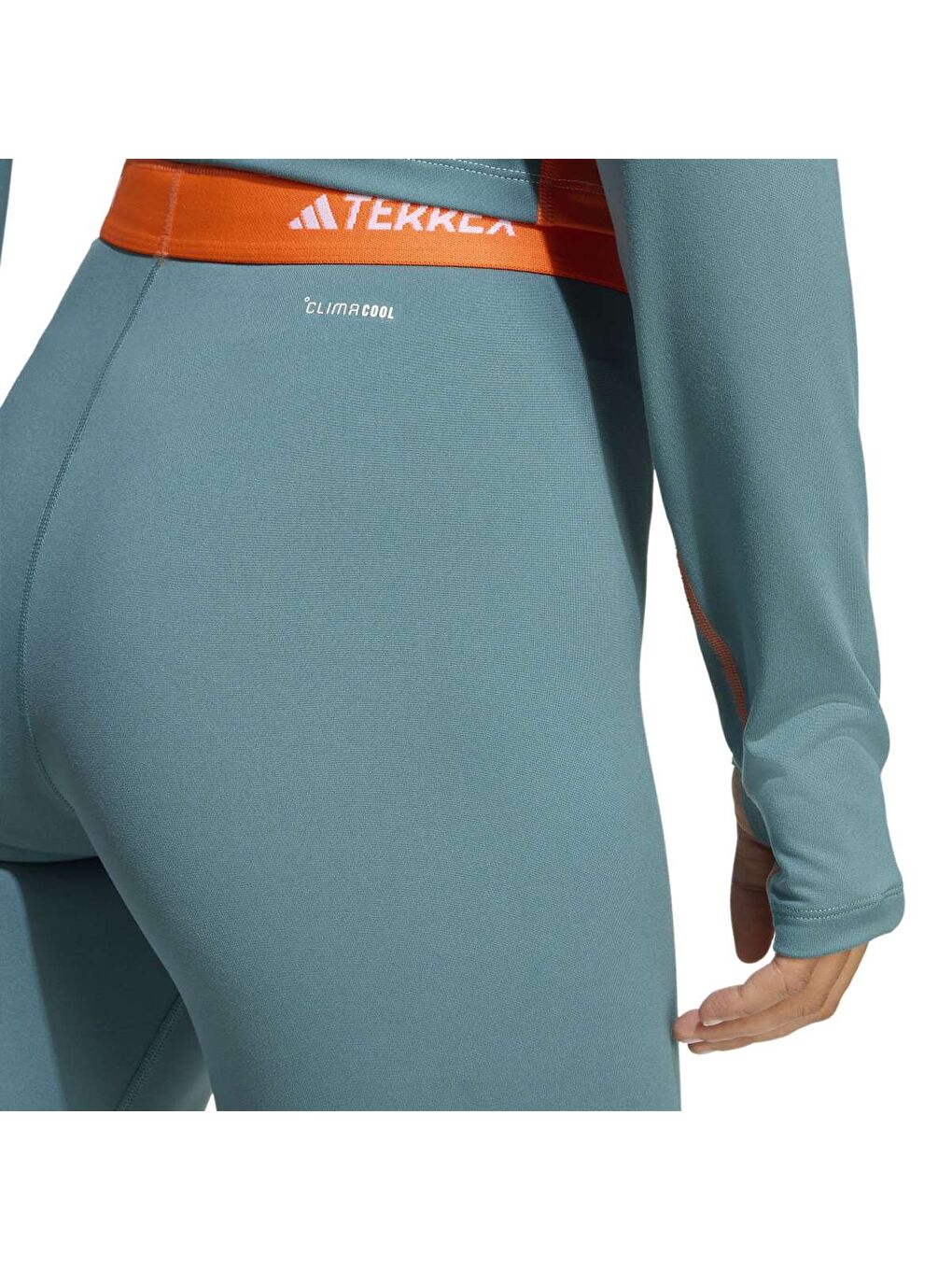 Multi Synthetic Kadın Yeşil Tayt-3