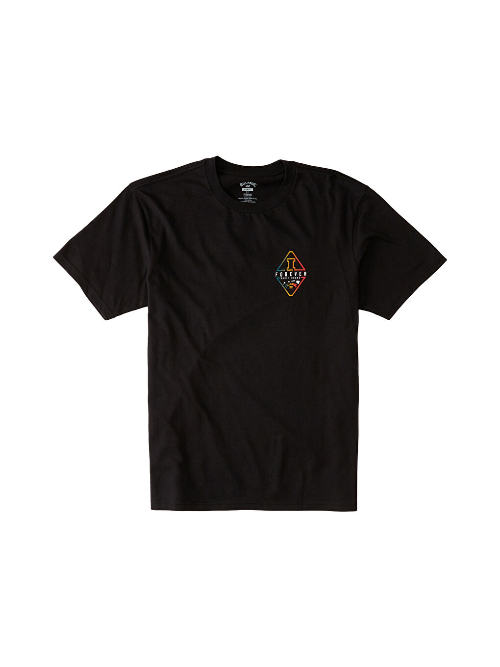 Ai Diamond Ss Erkek Siyah Tişört