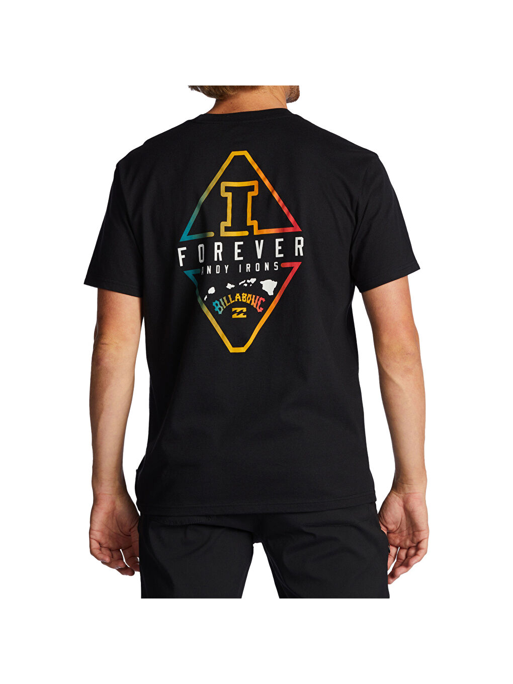 Ai Diamond Ss Erkek Siyah Tişört-4