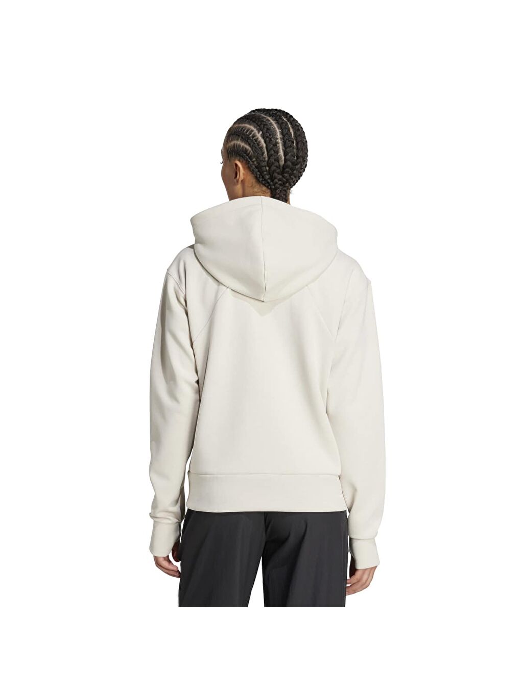 Designed For Training Kadın Bej Kapüşonlu Ceket-1