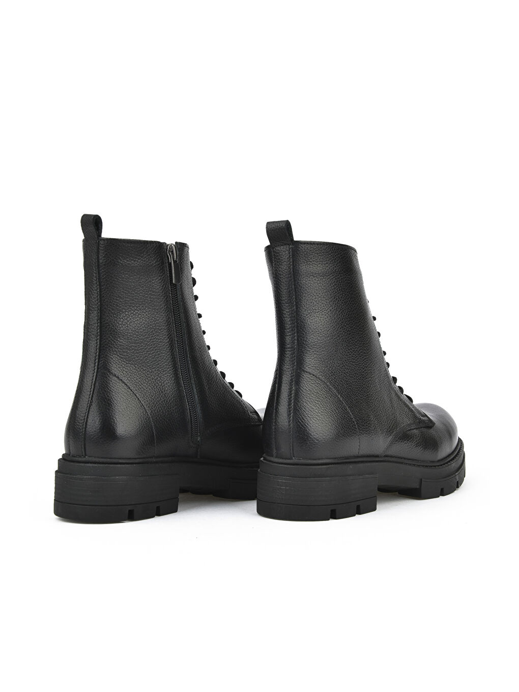 Kadın Hakiki Deri Bot 14319Z66285 Siyah-2