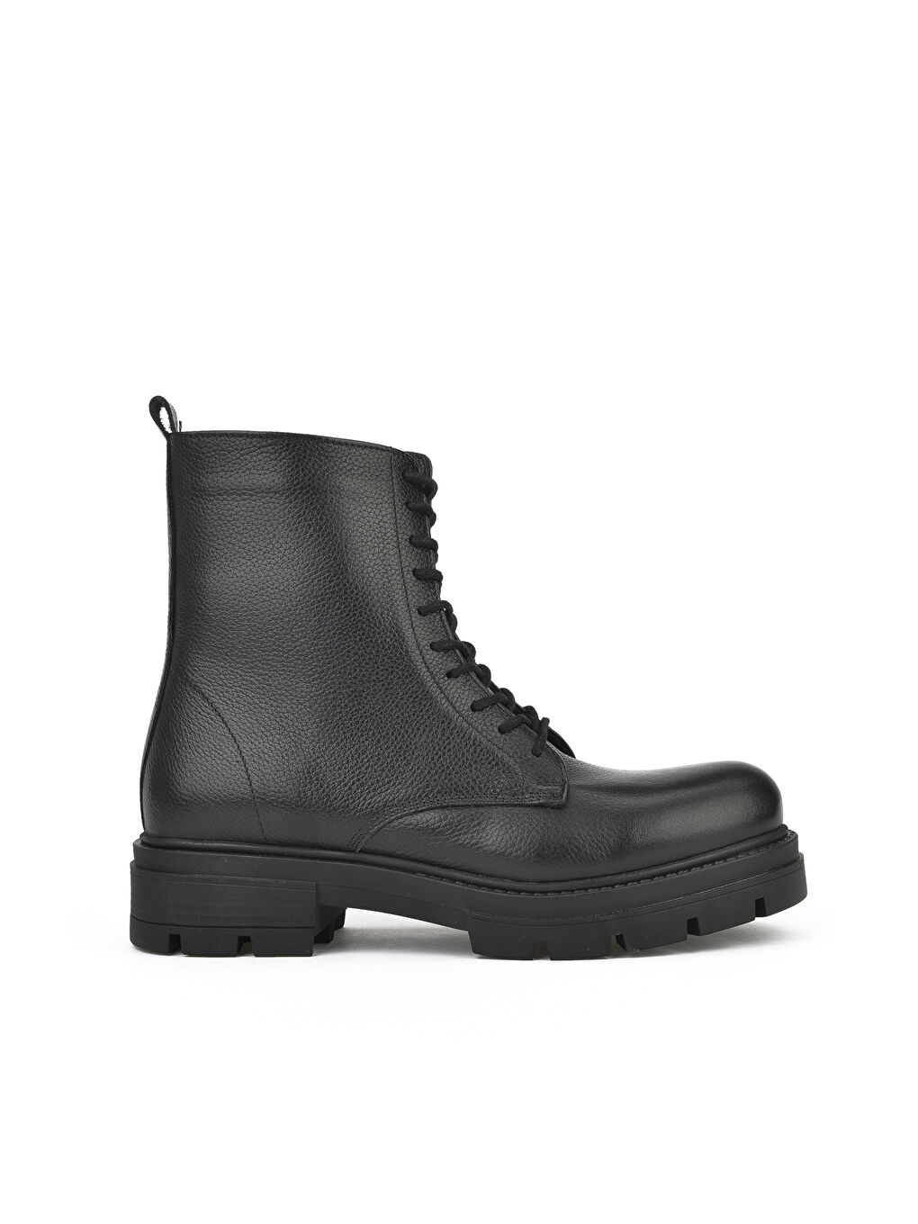 Kadın Hakiki Deri Bot 14319Z66285 Siyah-4