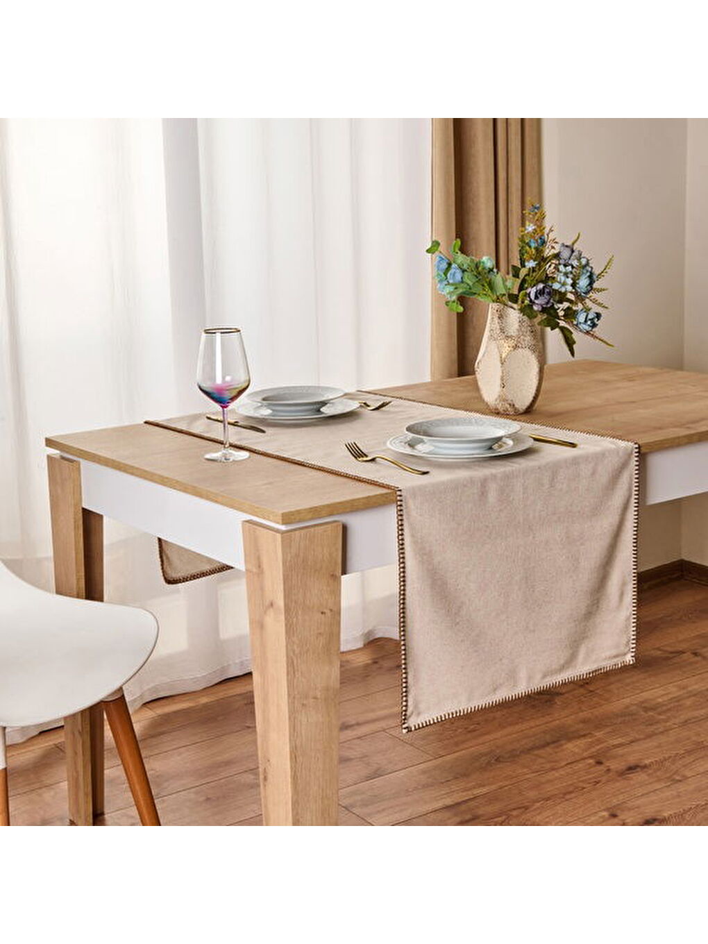 Soft Nuvia Runner - Bej - 50x150 cm