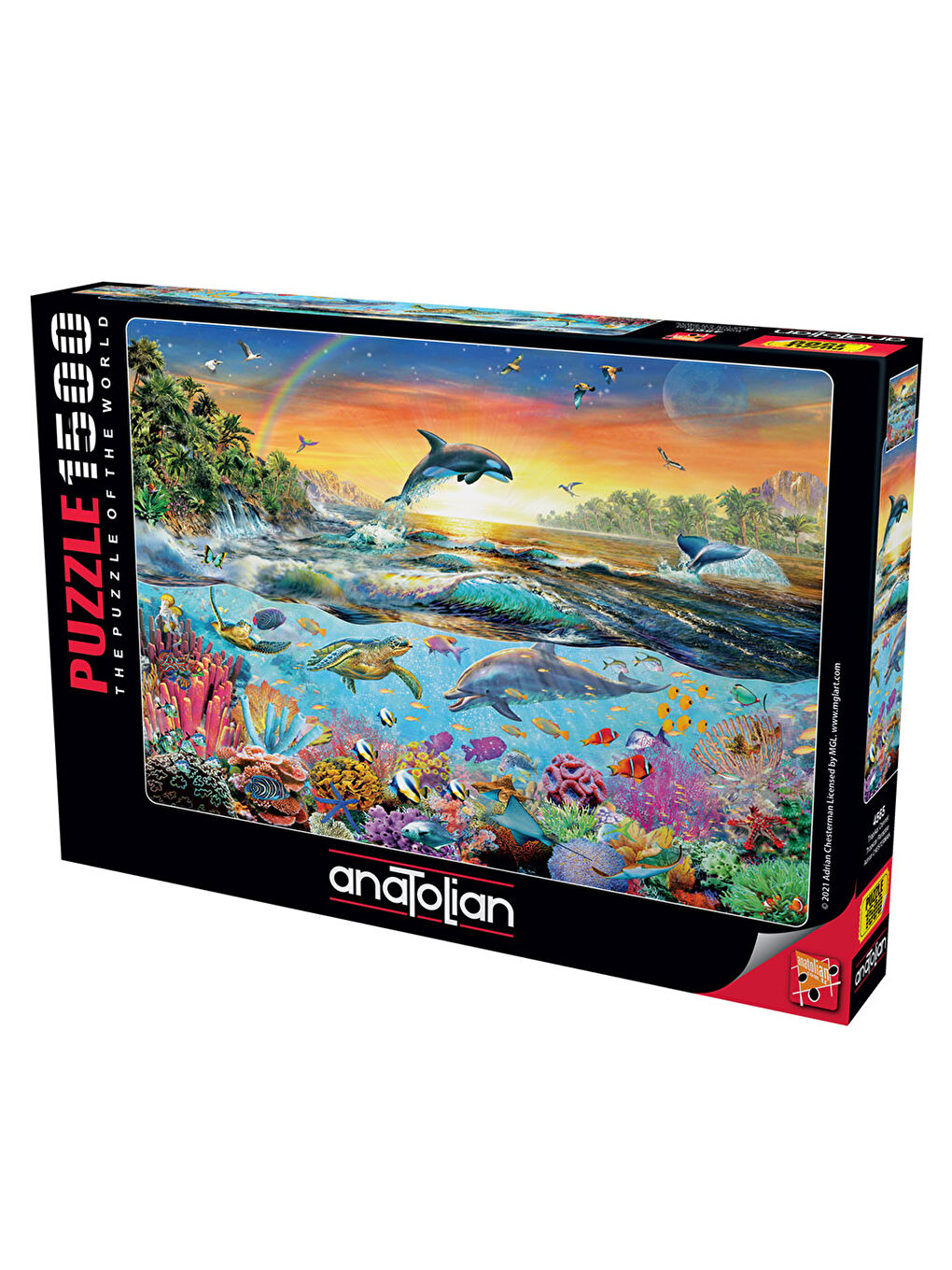 Anatolian Renksiz Puzzle 1500 Parça Tropikal Cennet 4565