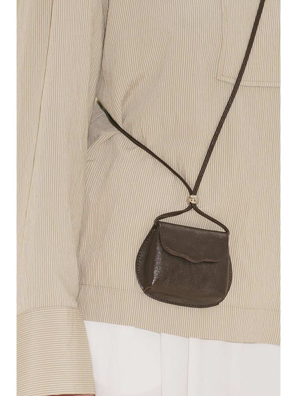 Nına Mini Cüzdan Çanta Kahverengi-1