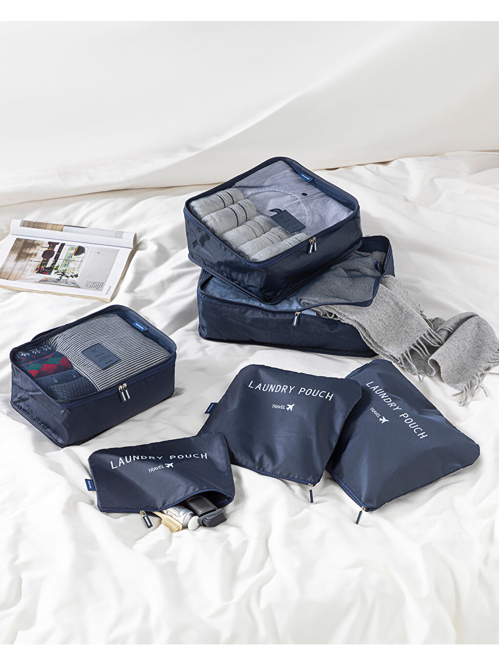 Blare 6'Lı Organizer Set Lacivert-1