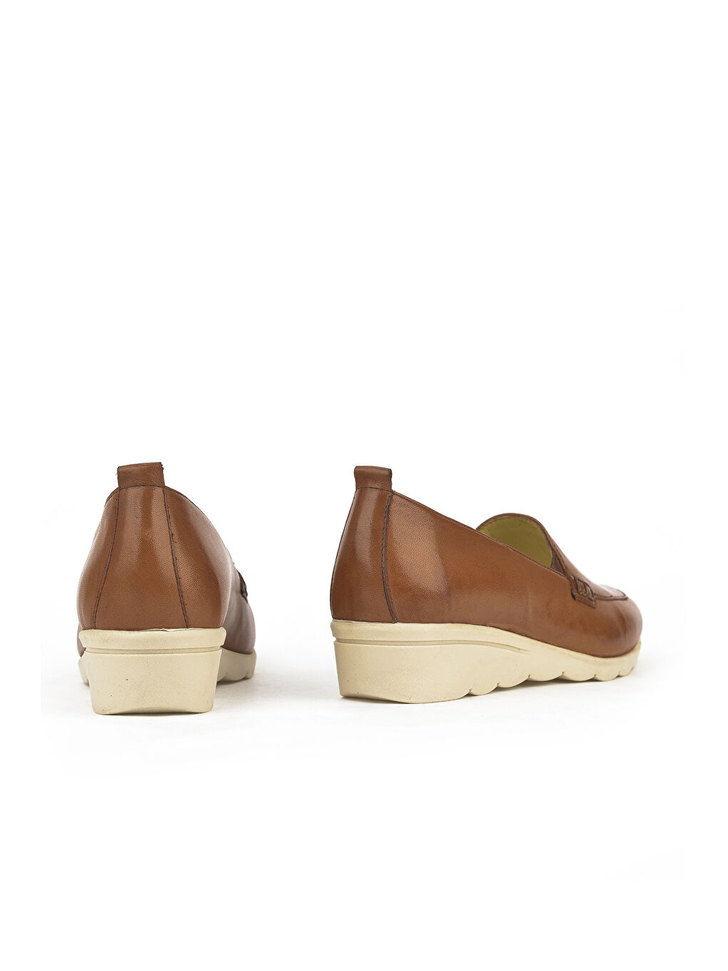 Kahverengi Kadın Hakiki Deri Günlük Ayakkabı 1411022Z2021 Taba-2