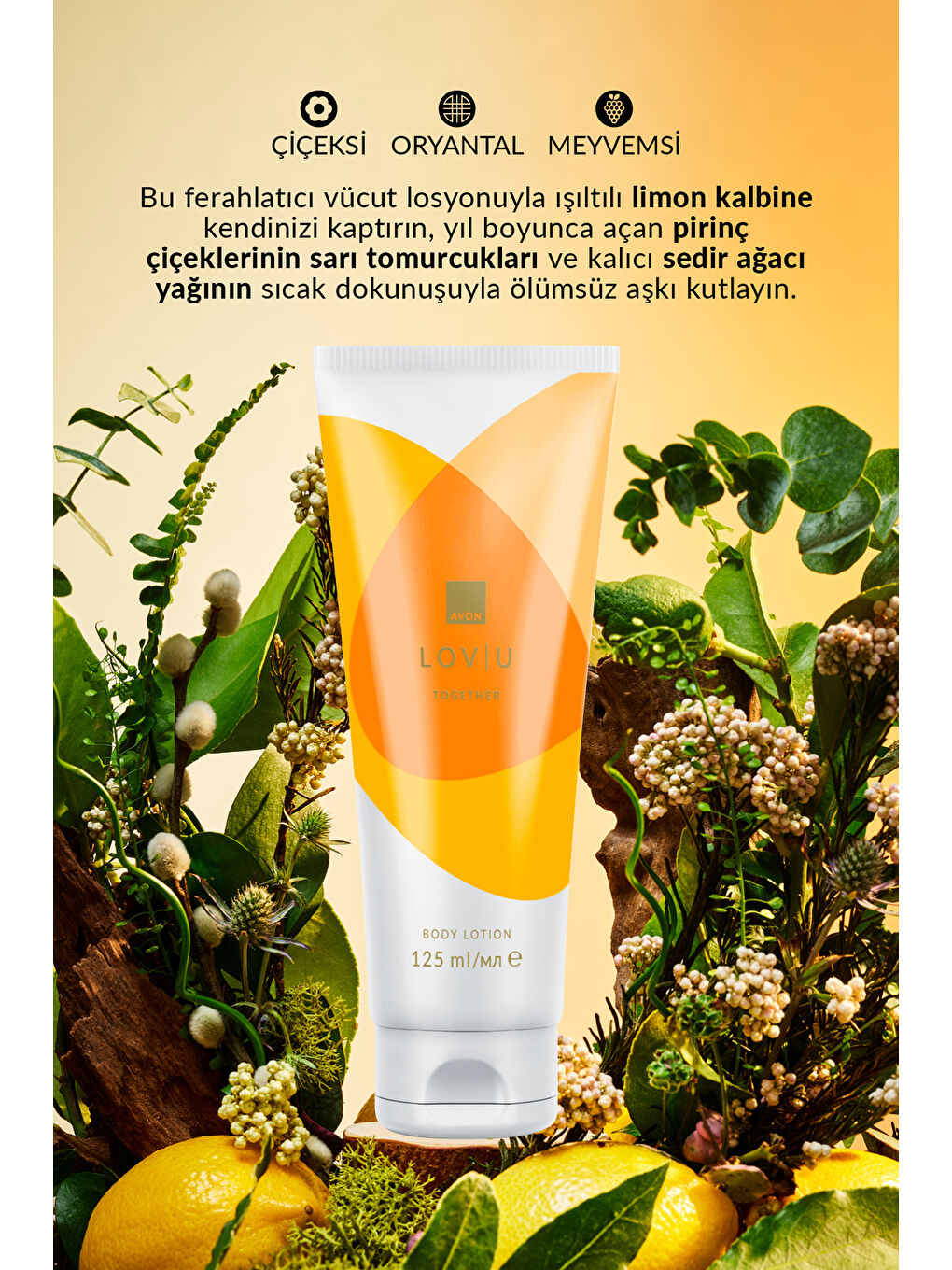 Lov U Together Kadın Parfüm ve Vücut Losyonu Paketi-3