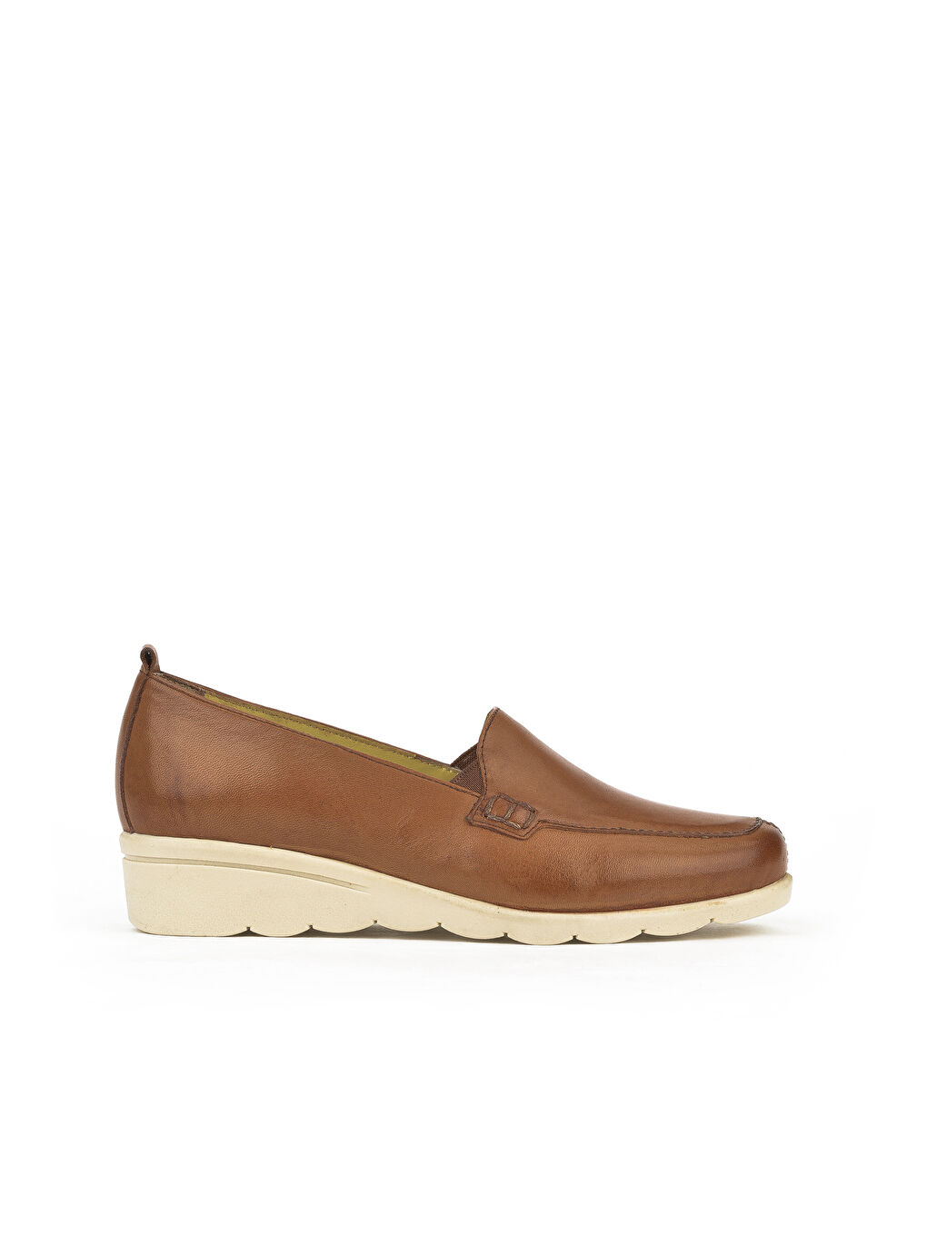 Kahverengi Kadın Hakiki Deri Günlük Ayakkabı 1411022Z2021 Taba-4