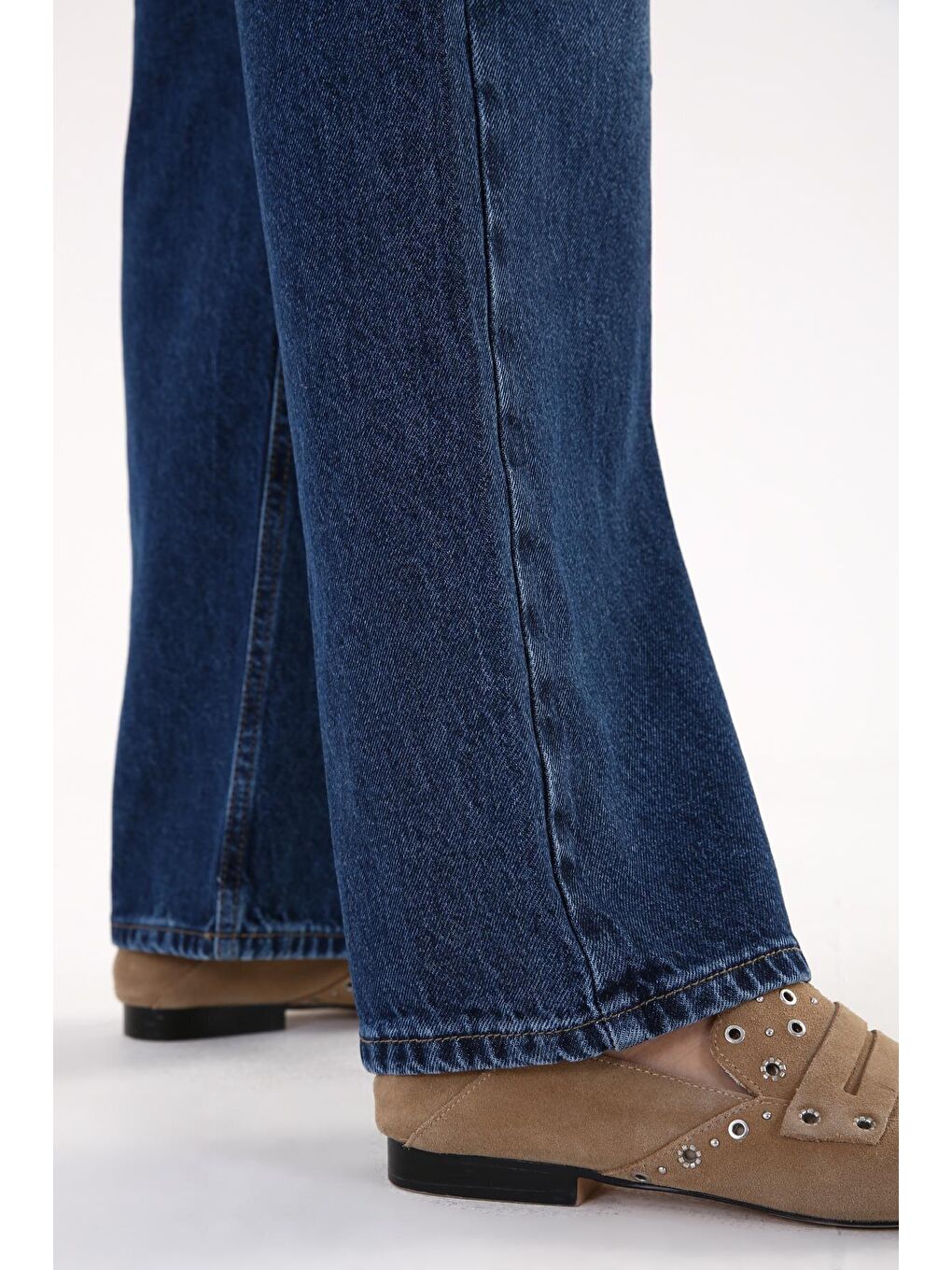 Mavi01 Yüksek Bel Denim Pantolon-4