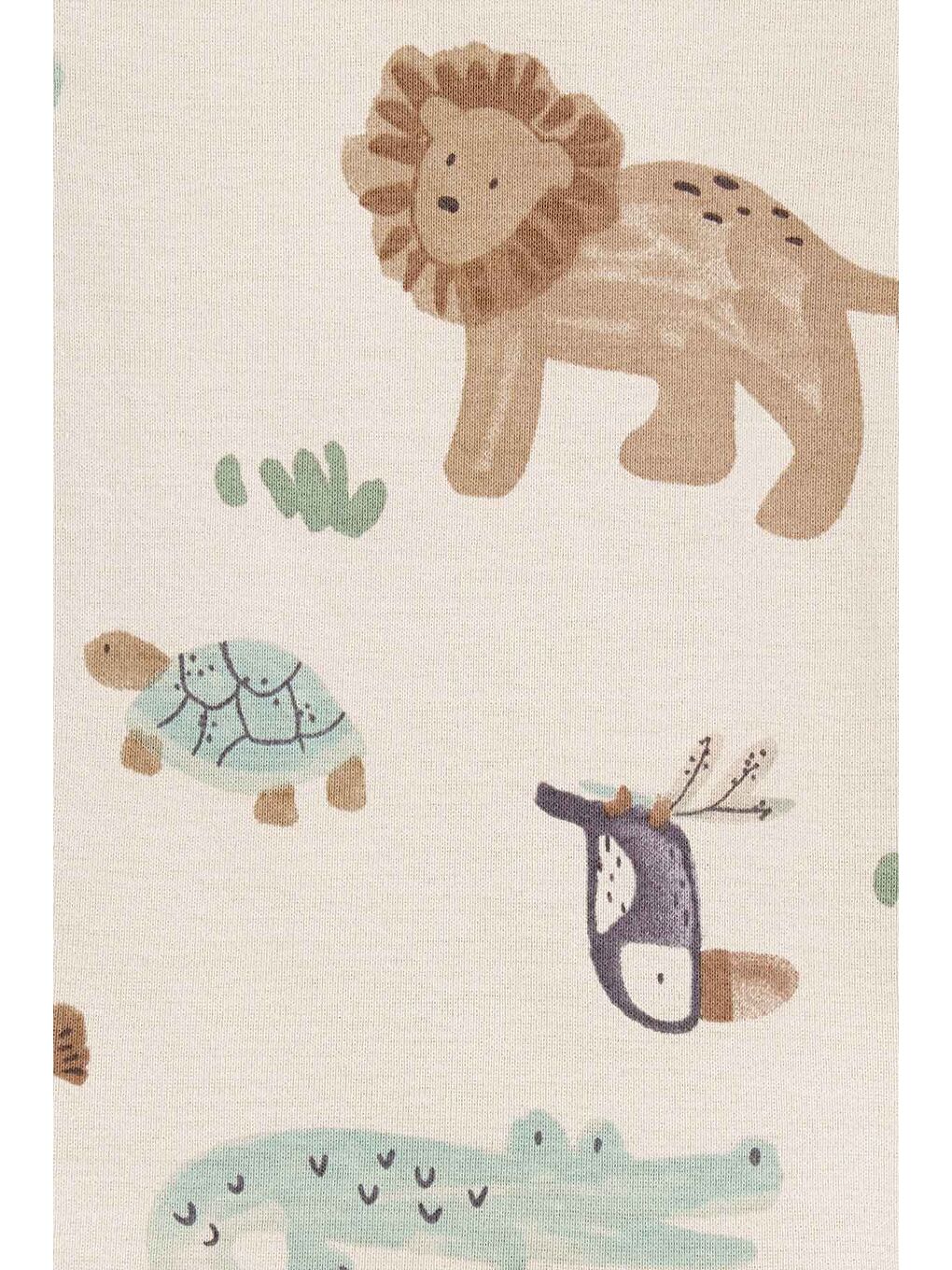 Erkek Bebek Yeşil Salopet Set-4