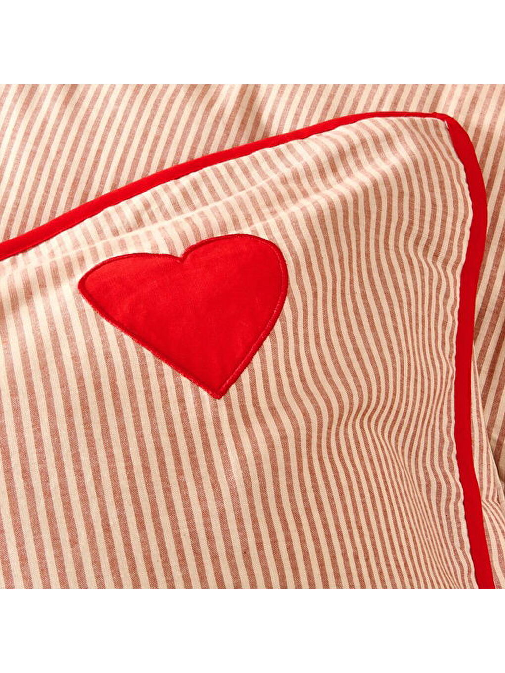 Soft Luthien Çift Kişilik Nevresim Takımı - Kırmızı-1