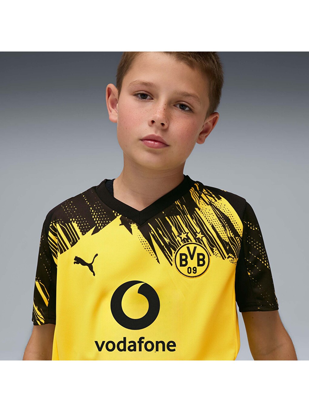 Sarı BORUSSIA Dortmund 25/26 Genç İç Saha Forması-3