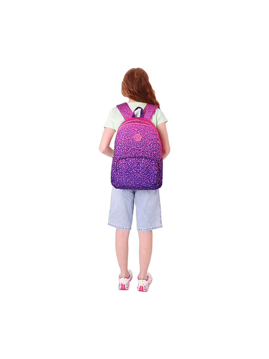 Dots Sırt Çantası Purple K1806-4