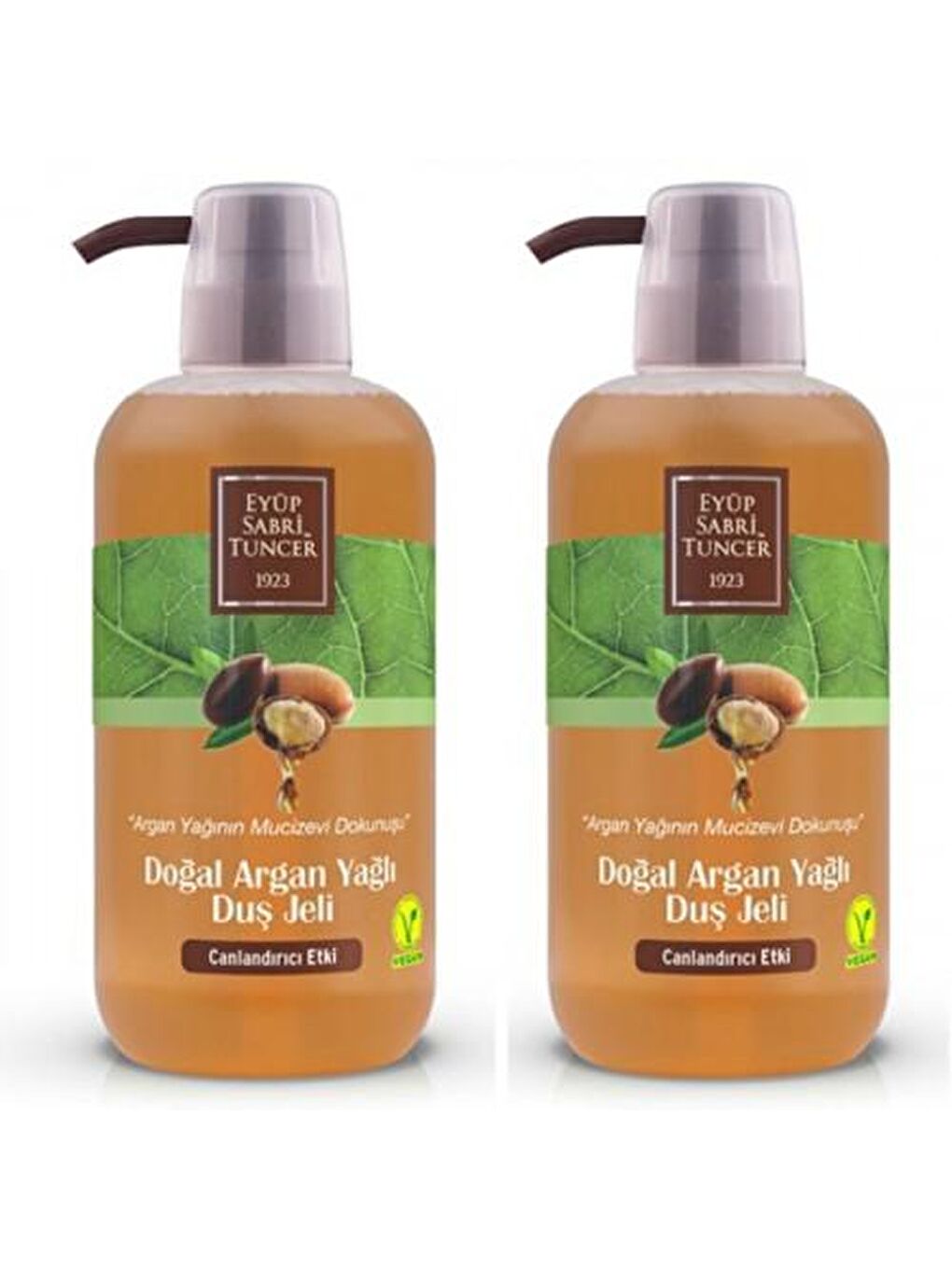 Eyüp Sabri Tuncer Renksiz Argan Yağlı Duş Jeli 600 ml x 2 Adet