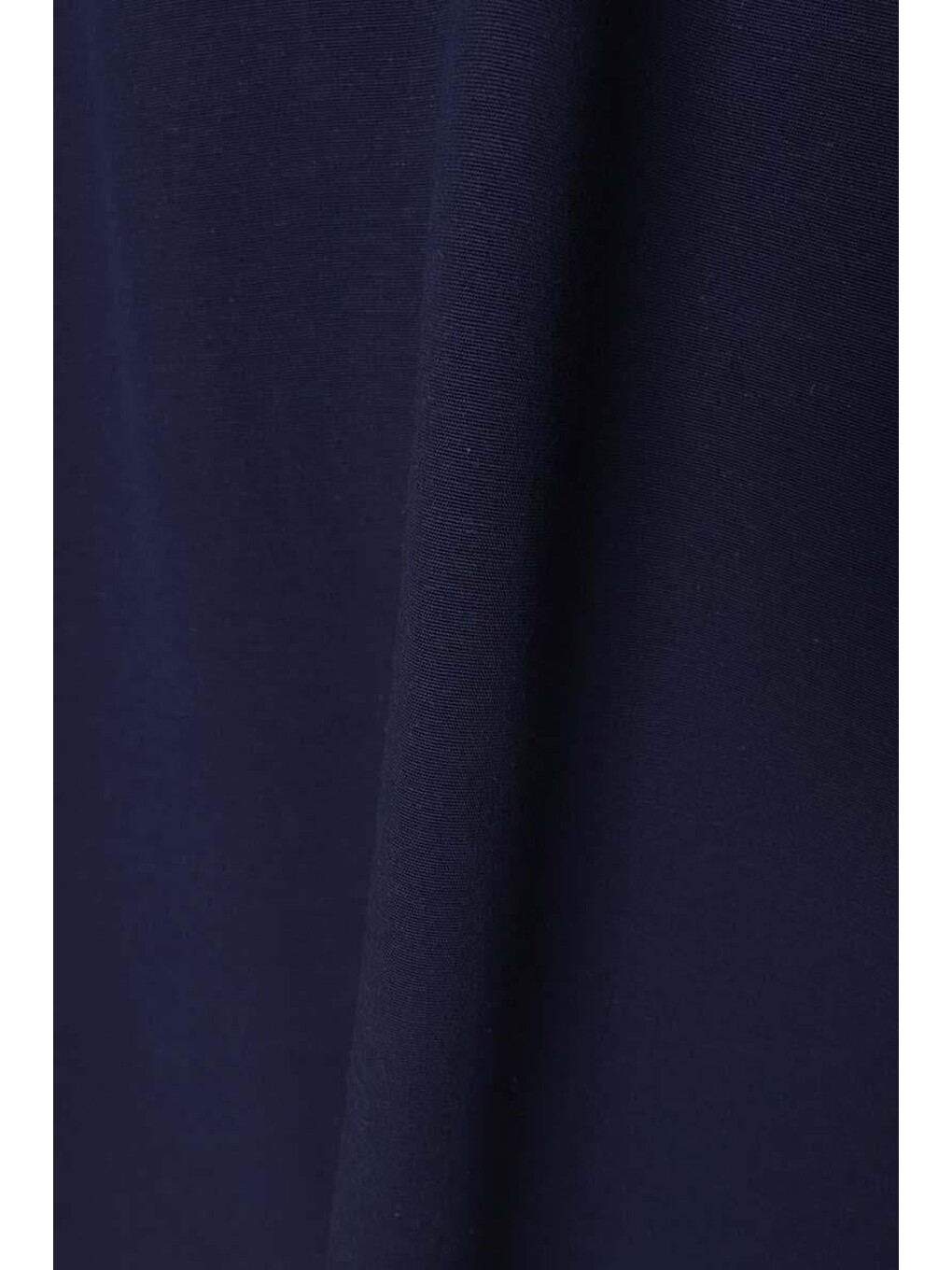 İndigo-çift Düğmeli Keten Tunik-5