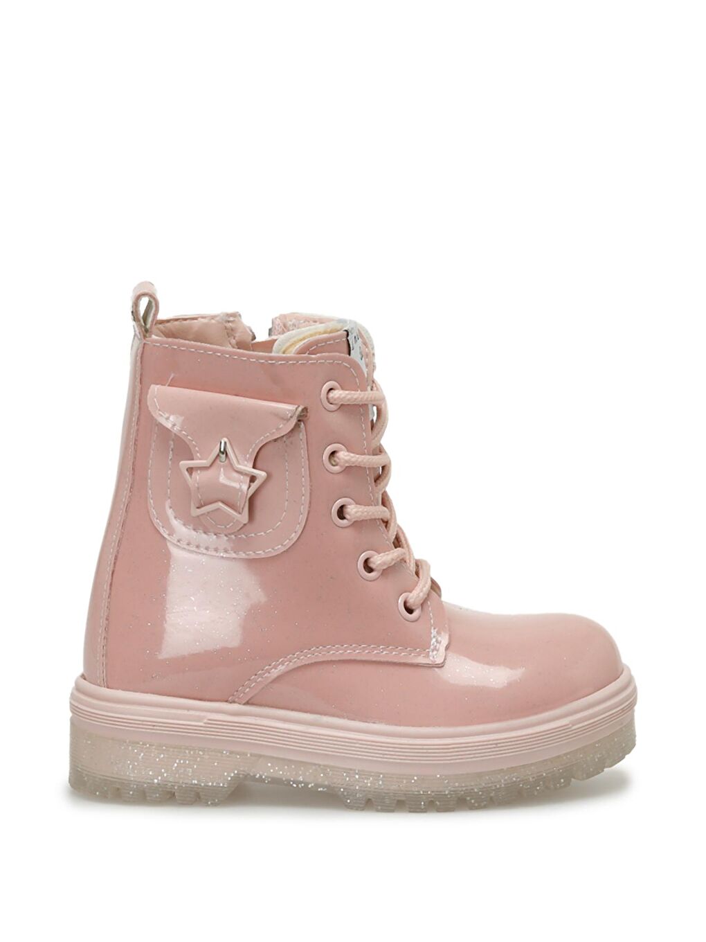 Seventeen Pembe LOPAN.P 3PR Pudra Kız Çocuk Sneaker Bot