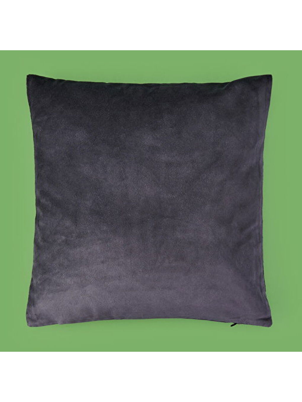 Soft Shiney Kırlent - Antrasit - 40x40 cm-2