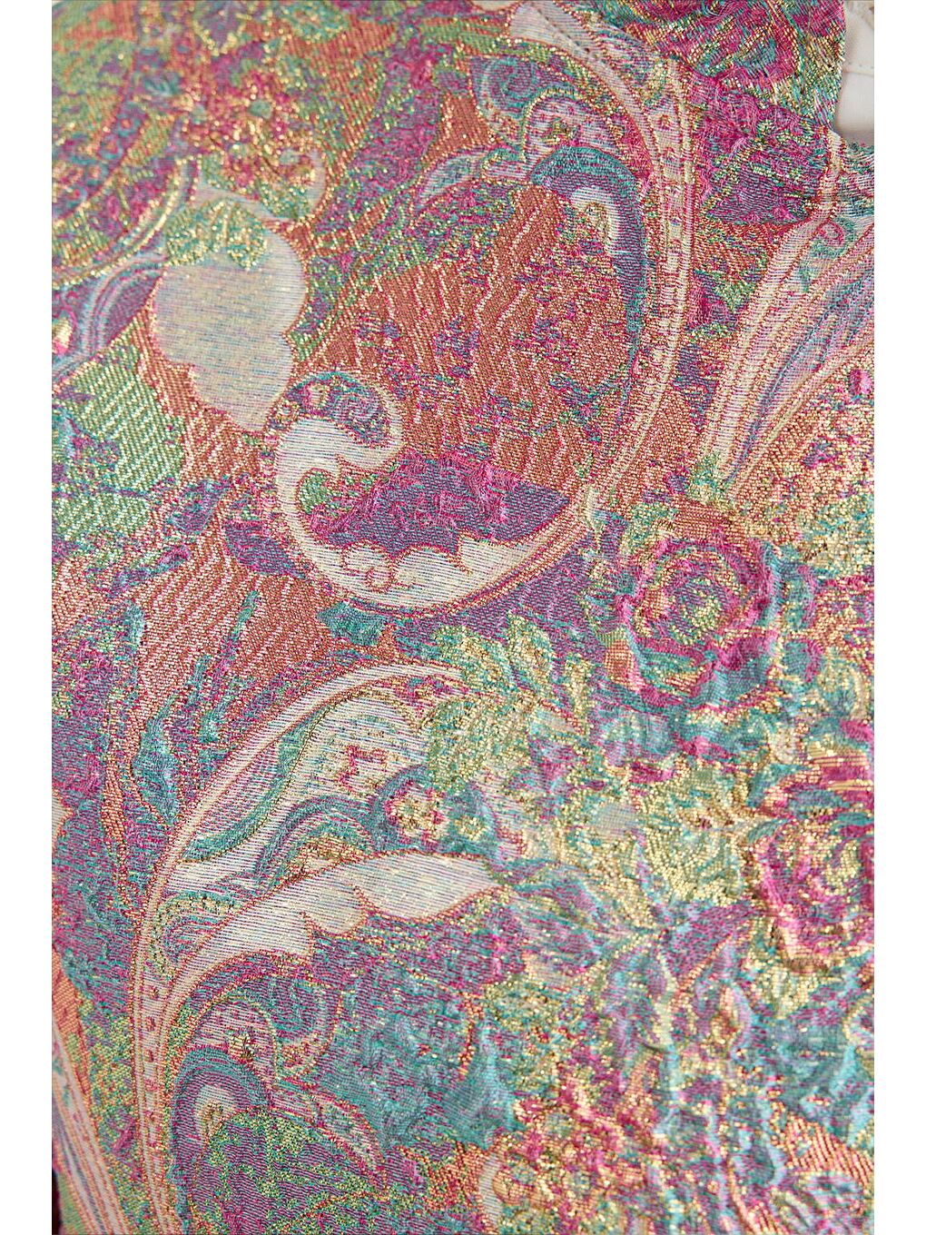 Karışık Celina Parıltılı Ceket Desenli-3