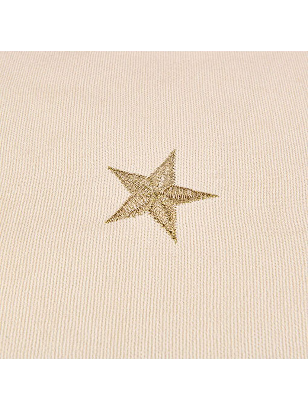 Soft Luna Kırlent - Ekru - 45x45 cm-1